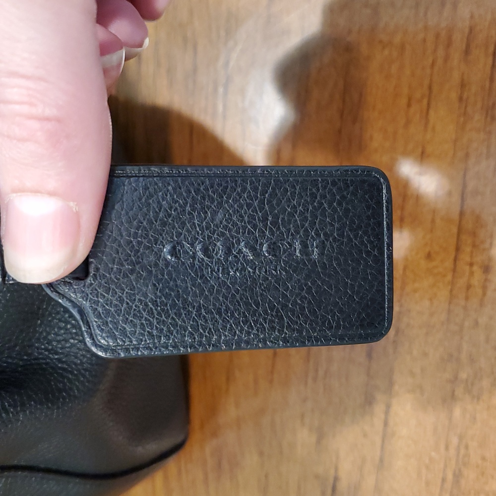 Coach Turnlock Tie Shoulder Bag - Picture 8 of 12